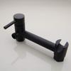 JMRTQMEC Matte Black Solid Brass Shower Faucet, Hot and Cold Water Mixer, Toilet Shower Fixture view 4