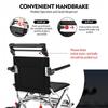 ADUUTPPD Lightweight Folding Wheelchair for Adults and Seniors view 2