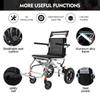 ADUUTPPD Lightweight Folding Wheelchair for Adults and Seniors view 3
