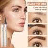 4-Prong Eyebrow Pencil, Light Brown + Dark Brown view 4