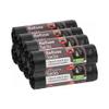 Kordis 70 L Trash Bags, 8 Rolls of 20, Black Tie-Handle Bags, 73.5 x 105 cm view 1
