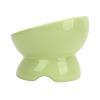 Raised Ceramic Cat Bowls, Angled Food and Water Bowls view 2