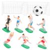 Warmhm 4-Piece Soccer Cake Decorations for Birthday Cakes view 3