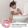 Potty Training Portable Toilet Seat with Non-Slip Base view 3