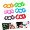 PRETYZOOM 72-Piece Silicone Scissor Finger Rings for Pet Grooming view 2