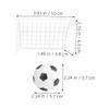Warmhm 2 Sets Football Cake and Cupcake Decorations view 2