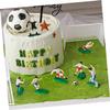 Warmhm 2 Sets Football Cake and Cupcake Decorations view 3