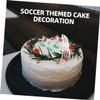 Warmhm 2 Sets Football Cake and Cupcake Decorations view 4