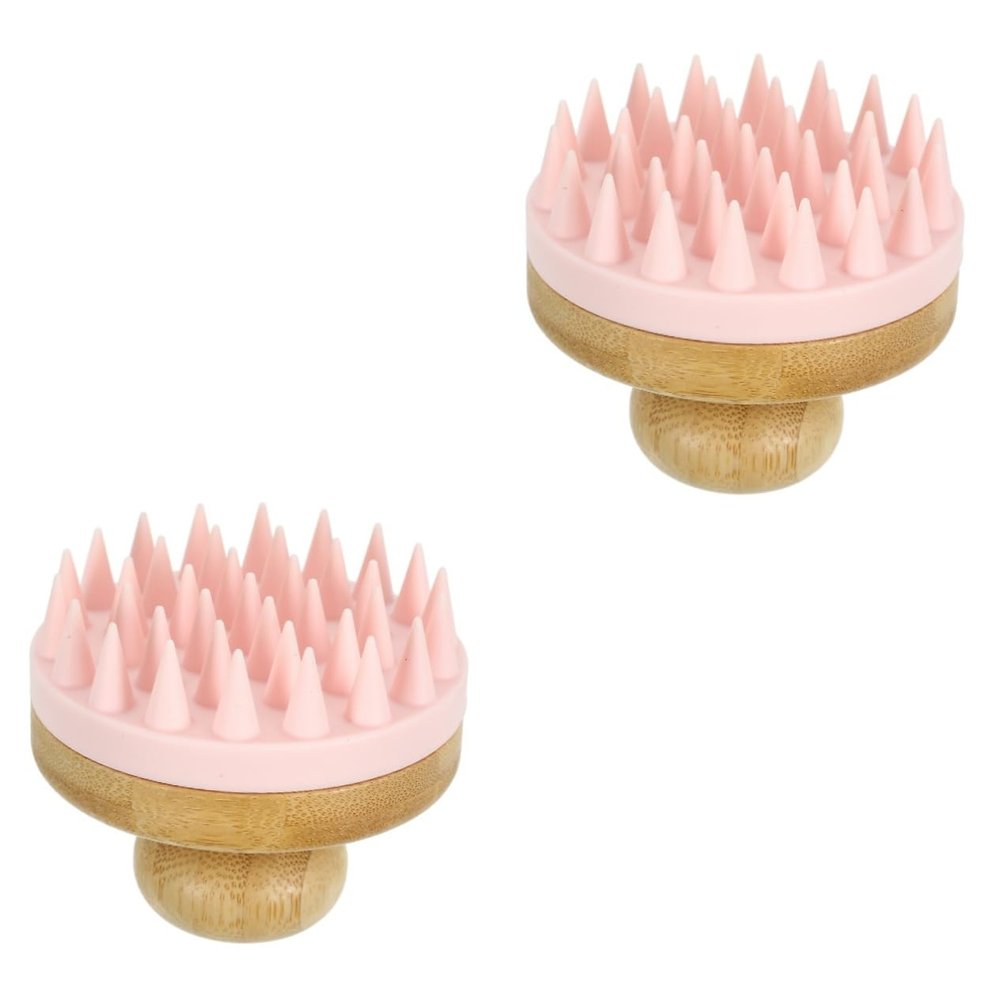 Healeved 2-Piece Cute Shampoo Scalp Massage Brush