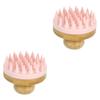 Healeved 2-Piece Cute Shampoo Scalp Massage Brush view 1