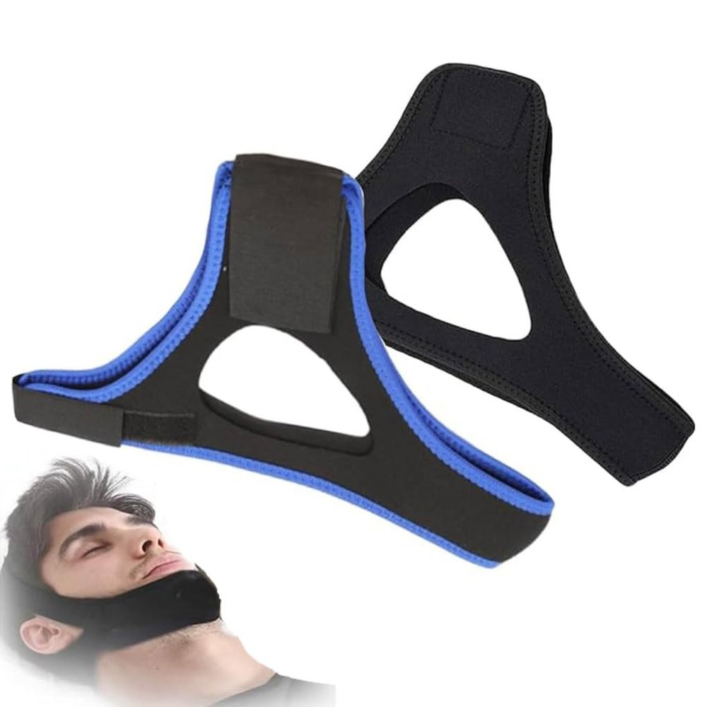 2-Pack Veralabs Airflow Anti-Snoring Chin Straps