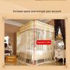 Princess Mosquito Net Canopy with Thick U-Shaped Rail, White, 200 x 220 cm view 2