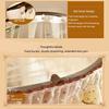 Princess Mosquito Net Canopy with Thick U-Shaped Rail, White, 200 x 220 cm view 3