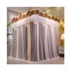 Canopy for Queen/King-Size Beds, Decorated Mosquito Net for Girls’ Rooms, Dustproof and Blackout Bed Curtains (Style 5, 1.2 x 2 x 2 m) view 1