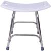 XCSCUK Height-Adjustable Stainless Steel Shower Chair for Older Adults view 1