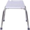 XCSCUK Height-Adjustable Stainless Steel Shower Chair for Older Adults view 2