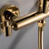 Handheld Toilet Bidet Sprayer Set, Hot/Cold Mixer Valve, Black Titanium view 4