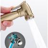 JMRTQMEC Brass Handheld Toilet Sprayer, Gold view 4