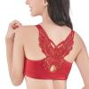 Fat MM Front-Buckle Wire-Free Seamless Push-Up Bra view 2