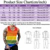 Duohropke Rainbow Men's Sleeveless Tank Top view 3