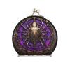 NYYYTTTEU Bronze Purple Abstract Art Compact Makeup Mirror for Handbags, Foldable Travel Pocket Mirror view 1