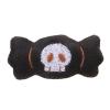 Acunny Halloween Cat Toy, Interactive Plush Toy with Eyeball and Skull view 1