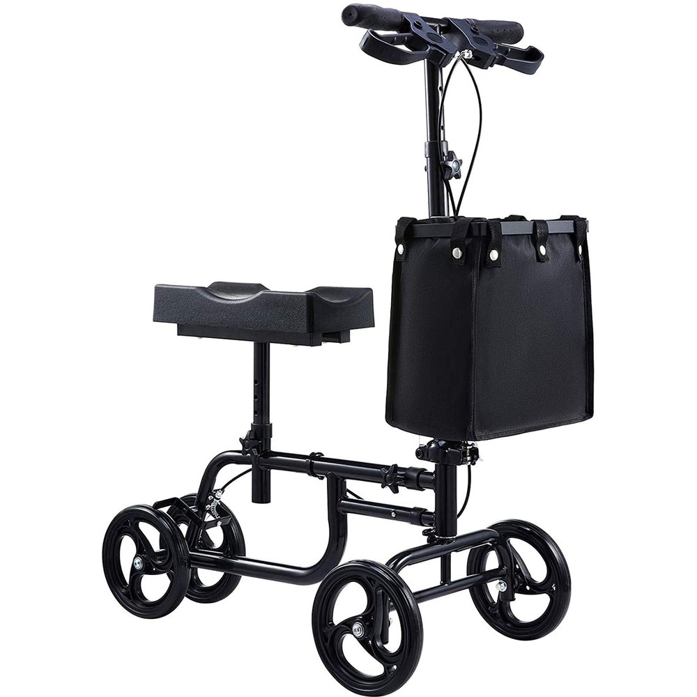 Knee Walker for Children and Adults, Steerable Mobility Aid, Crutch Alternative