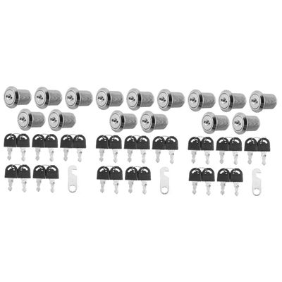 Door Hardware Ball Catch, Silver, 2-Pack, 3.3 × 2 cm