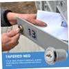 Door Hardware Ball Catch, Silver, 2-Pack, 3.3 × 2 cm view 3