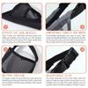 Ailan Effective Dog Muzzle for Healthier Walks and Bite Protection, Mesh Mask, Comfortable Fabric, TPR, Gray, XS view 2