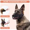 Ailan Effective Dog Muzzle for Healthier Walks and Bite Protection, Mesh Mask, Comfortable Fabric, TPR, Gray, XS view 4