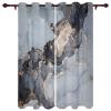 ZDLLDZ Gray Marble-Texture Blackout Curtains for Kids' Room, 168 x 229 cm (W x H), Set of 2 view 1