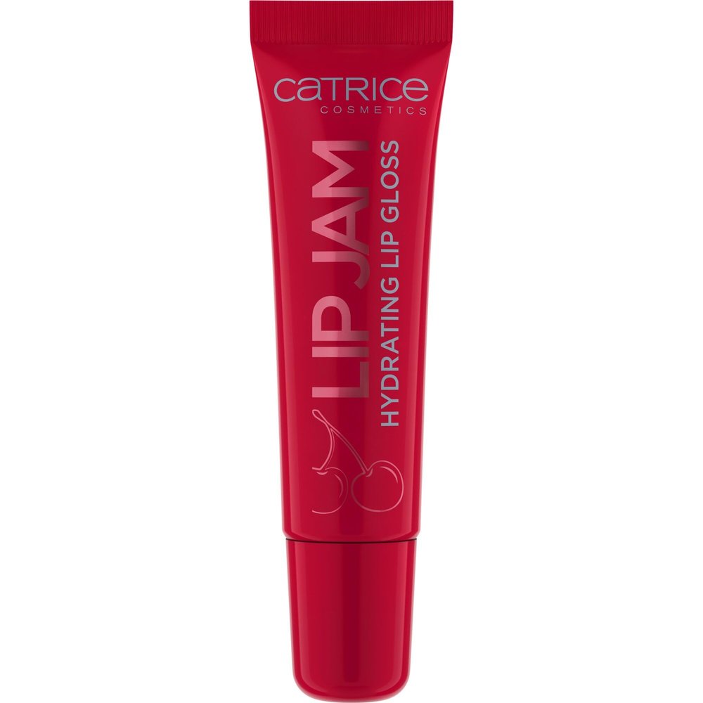 Catrice Lip Jam Hydrating Lip Gloss No. 070 Cherry On Top, Red, 10 mL