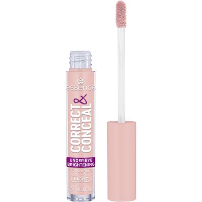 essence CORRECT & CONCEAL Under-Eye Brightening Concealer, No. 10 Pink, 3.5 ml