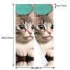 yefan A Curious Cat Blackout Curtains, Room Divider and Kitchen Curtains, 86 x 143 cm, 2 Panels view 3