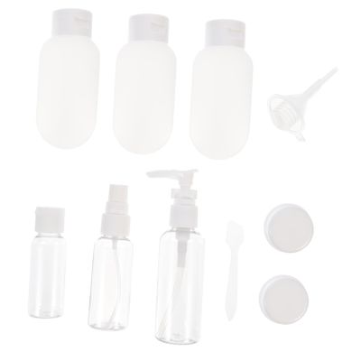 POVVFRTY 11-Piece Travel Bottle Set