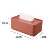 Plastic Tissue Box Holder view 2