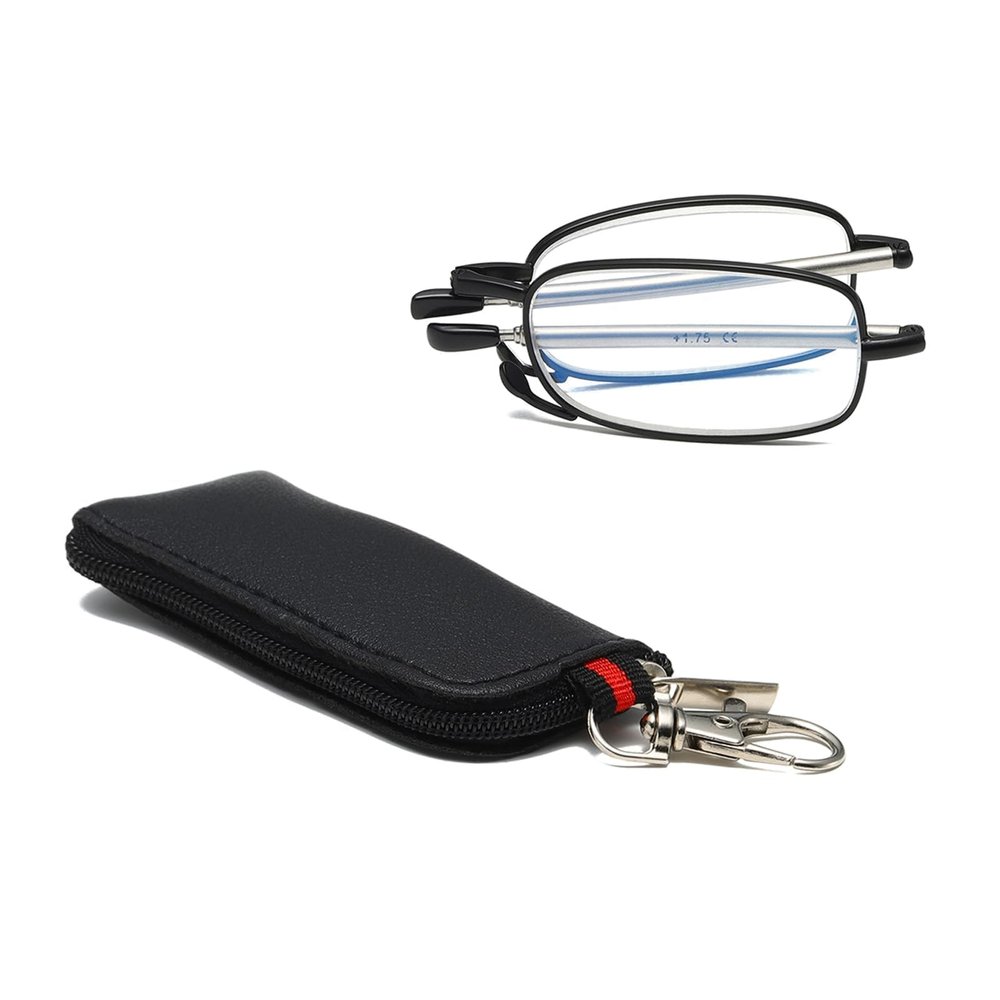Hubeye Foldable Reading Glasses, +1.00