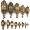 ZQQZEZ Brass Good Luck Jingle Bell Charms for Bracelet and Pet Jewelry Making, 39 mm, 5 Pieces view 3