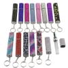 KDUPUP 5 mL Refillable Rhinestone Perfume Atomizer with Key Ring, White view 3
