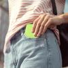 Kintion Pocket Mirror, 1X/3X LED Travel Mirror, Small, Light Green view 3