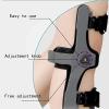 Rigid Adjustable Knee Hyperextension Orthosis for ACL/PCL and Osteoarthritis (Right Leg, XL) view 3