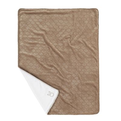 Nattou Baby Blanket LAPIDOU, 100 cm, Lapidou Wavy Mocha