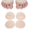 Forefoot Pads, 2 Pairs, for High-Heeled Shoes, Breathable, Skin Tone view 2