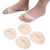 Forefoot Pads, 2 Pairs, for High-Heeled Shoes, Breathable, Skin Tone view 3