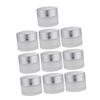 POVVFRTY 10-Pack Empty Cosmetic Jars with Lids, 2.6 × 3.5 cm view 1
