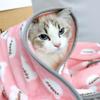 Pet Sleeping Mat for Cats and Dogs: Thermal Pet Blanket in Cute Patterns view 3