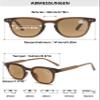 Lanomi Tinted Reading Sunglasses, UV400, Blue-Light Filter, Brown/Green Frame, Brown Lenses, 1.5 Magnification view 2