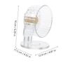 Yardwe Hamster Wheel with Base for Small Pets view 2