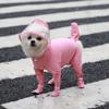 Full-Coverage Hooded Waterproof Raincoat for Dogs and Cats view 2